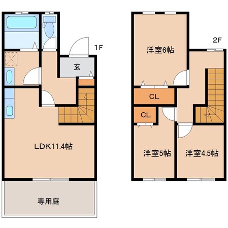 グランデ宇佐の物件間取画像